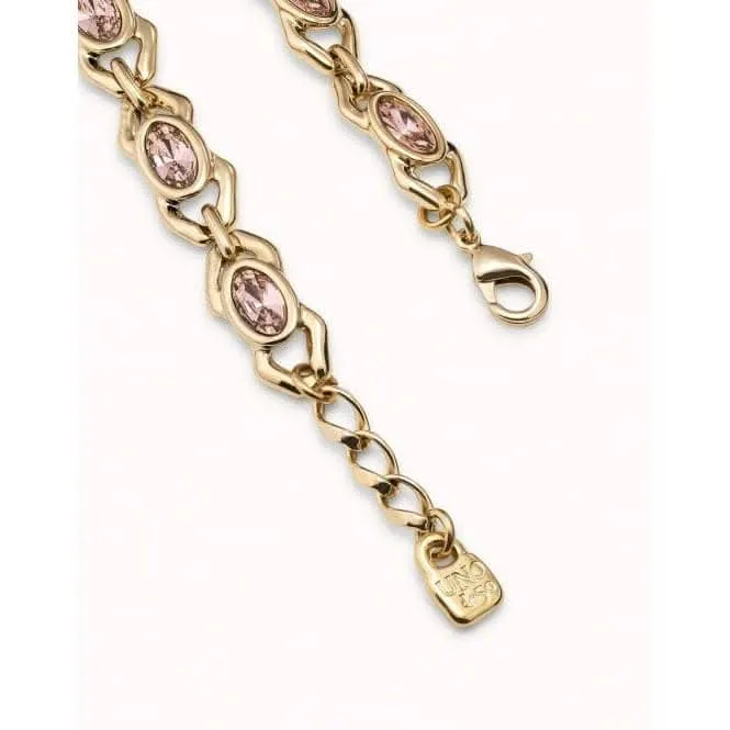 The Queen Pink Faceted Crystal Bracelet Unode50 Jewelry And Accessories