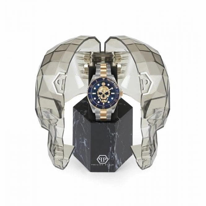 The Skull Diver Steel Blue Gents Watch PWOAA0722