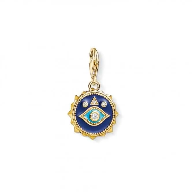 Thomas Sabo Charm Club Vintage Evil Eye Charm 1663-565-32 Thomas Sabo Collectable Charms