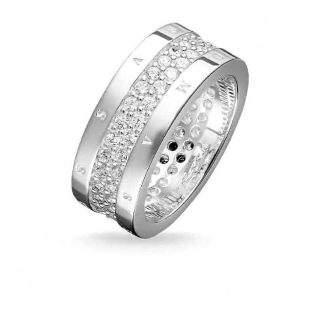 Thomas Sabo Classic White Eternity Ring TR1939-051-14 Thomas Sabo Rings
