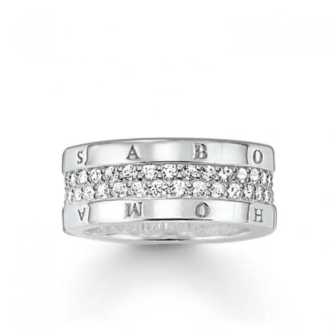 Thomas Sabo Classic White Eternity Ring TR1939-051-14 Thomas Sabo Rings