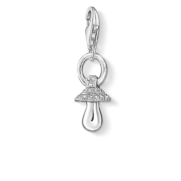 Thomas Sabo Jewellery Thomas Sabo Charm Club Baby Soother CZ Charm - CC1114