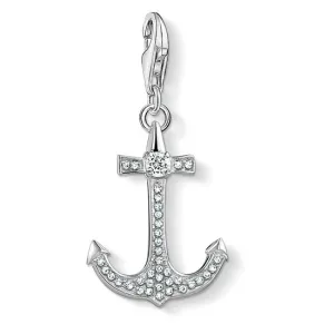 Thomas Sabo Jewellery Thomas Sabo Charm Club CZ Anchor Charm - CC1524