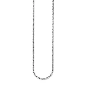 Thomas Sabo Jewellery Thomas Sabo Rebel At Heart Oxidised Sterling Silver Venezia Chain