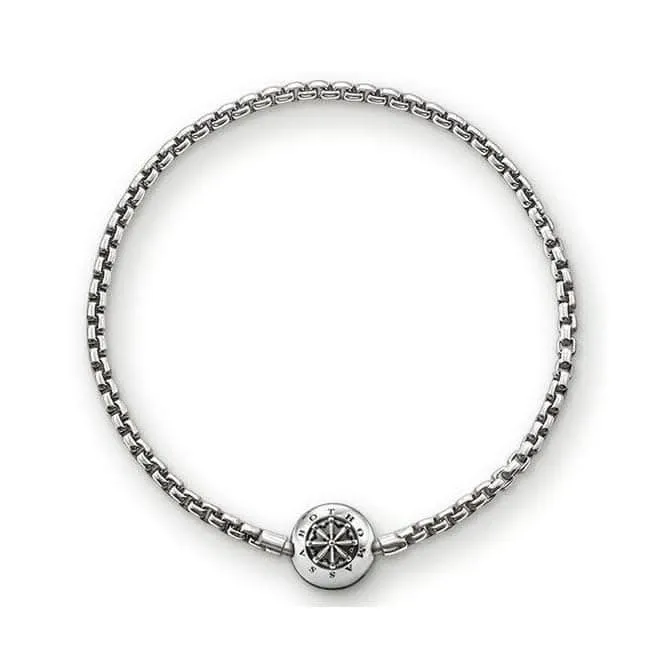 Thomas Sabo Karma Beads Jewellery Thomas Sabo Karma Beads Sterling Silver Bracelet KA0002-001-12