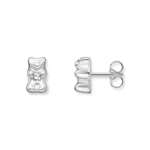 Thomas Sabo Womens Ear Studs Ear studs with Silver HARIBO goldbear