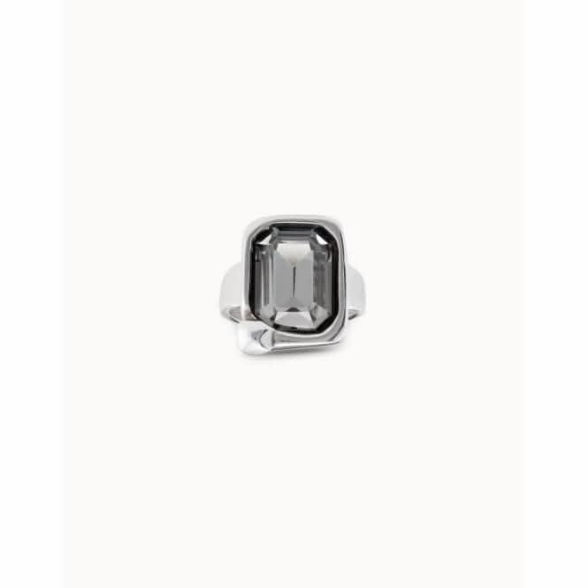 Unexpected Grey Faceted Crystal Ring Unode50 Jewelry And Accessories
