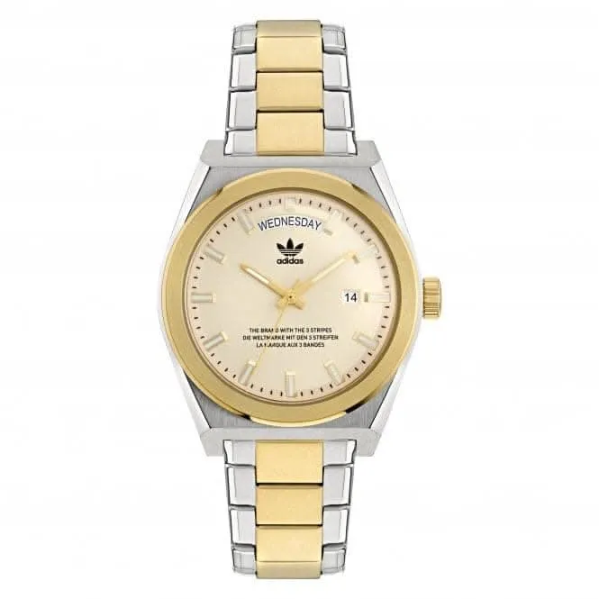 Unisex Code Five Two-Tone Watch AOSY23542