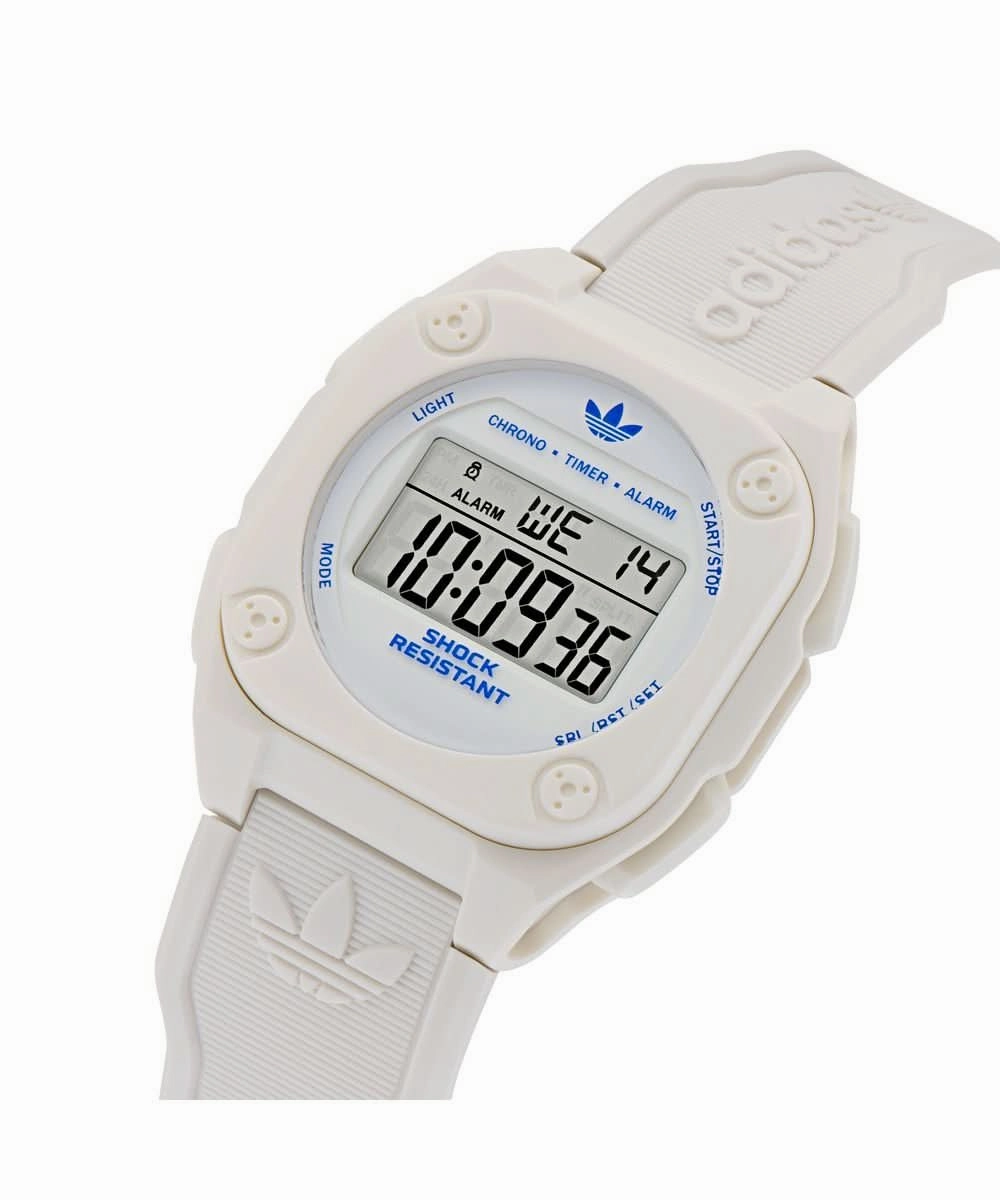 Unisex City Tech Four White Watch AOST25031