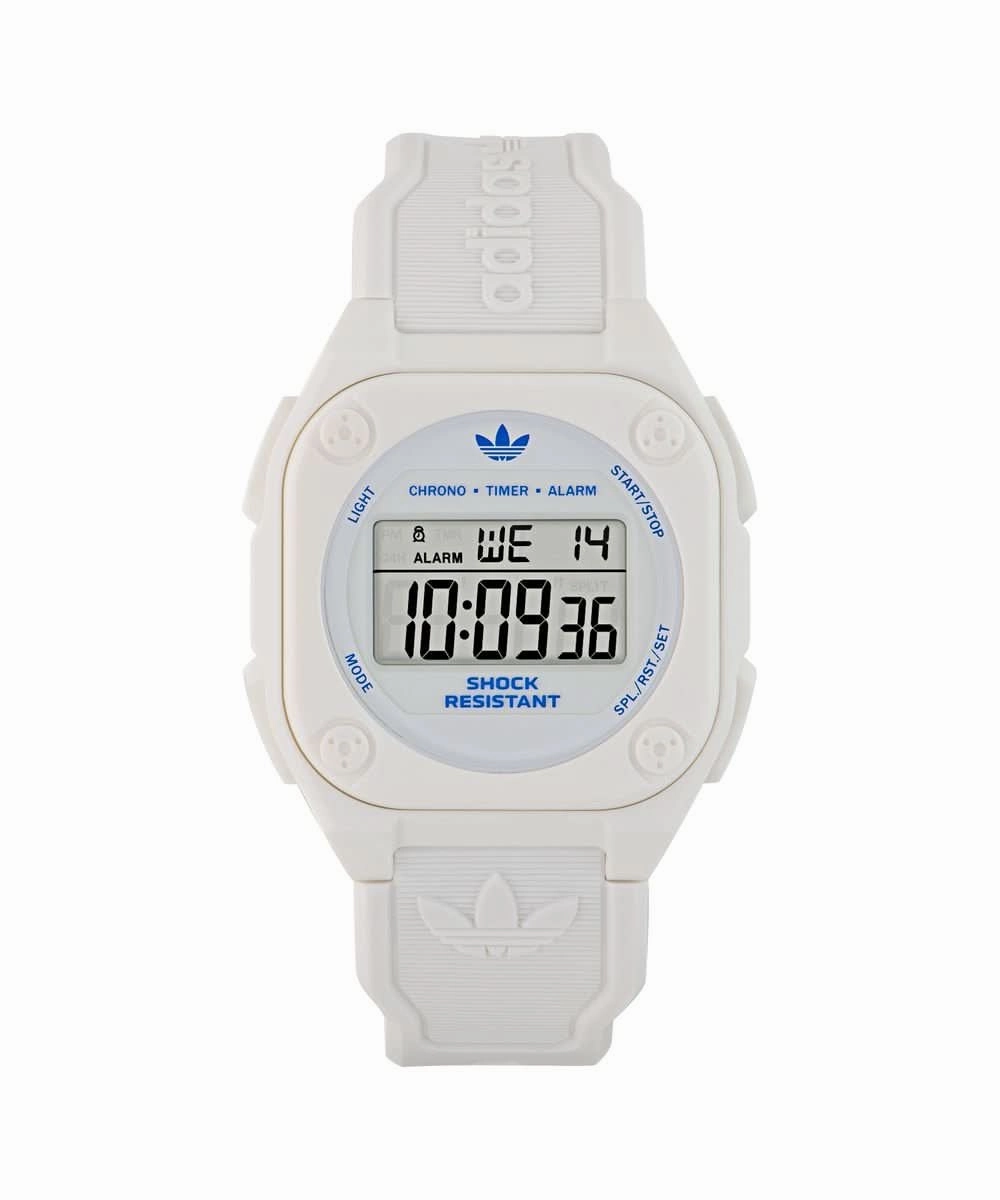 Unisex City Tech Four White Watch AOST25031