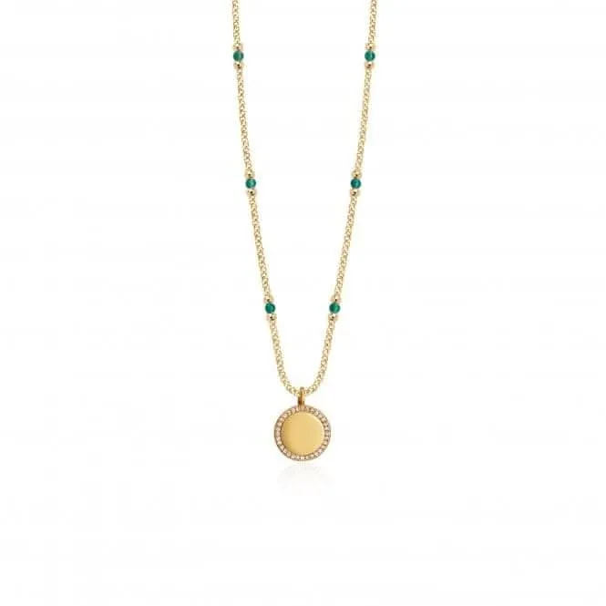 Wellness Gems Gold Aventurine 45cm With 5cm Extender Necklace 3847 Joma Jewellery