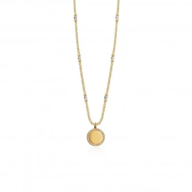 Wellness Gems Gold Howlite 45cm With 5cm Extender Necklace 3851 Joma Jewellery