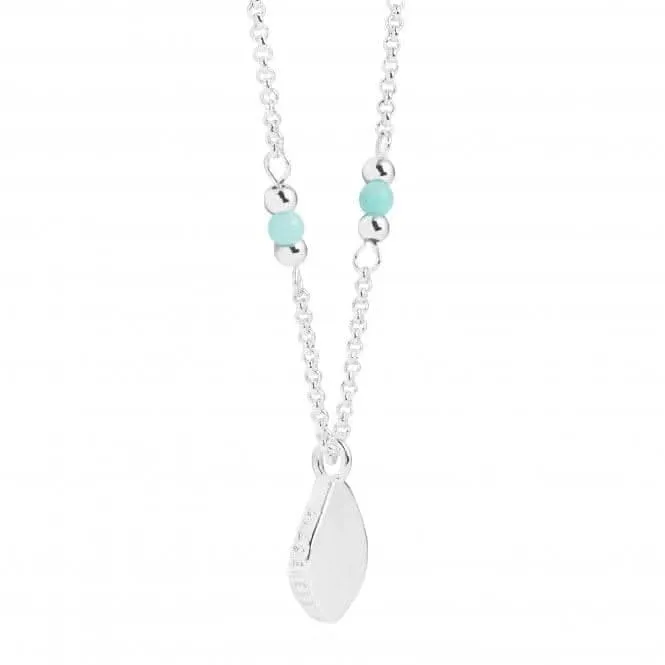 Wellness Gems Silver Amazonite 45cm   5cm Extender Necklace 4229 Joma Jewellery