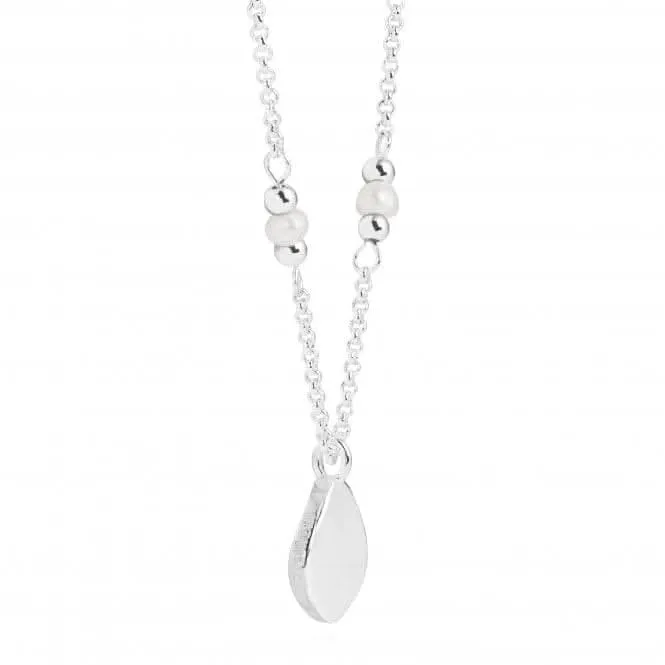 Wellness Gems Silver Pearl 45cm   5cm Extender Necklace 4225 Joma Jewellery