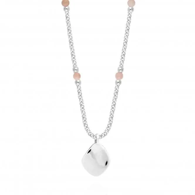 Wellness Gems Silver Sunstone 45cm   5cm Extender Necklace 4226 Joma Jewellery