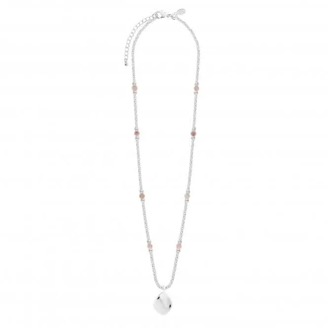 Wellness Gems Silver Sunstone 45cm   5cm Extender Necklace 4226 Joma Jewellery