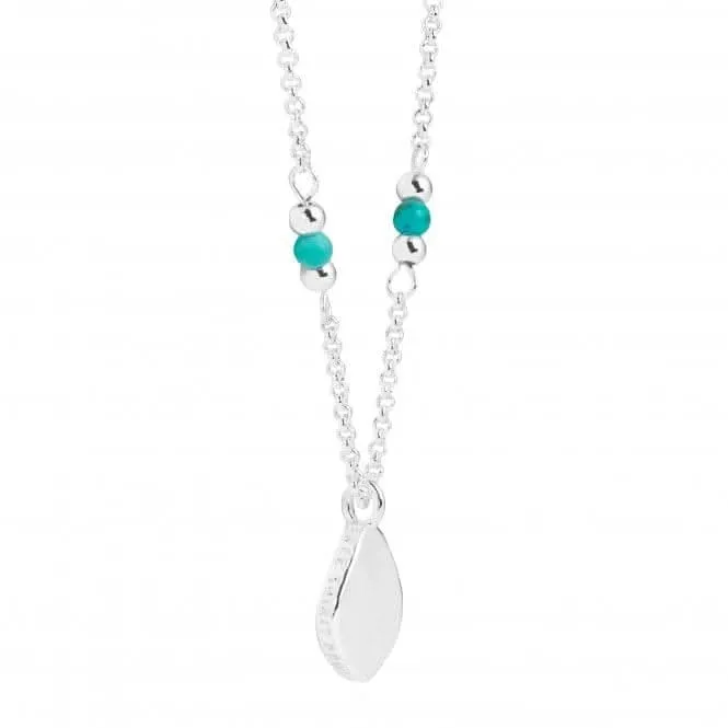 Wellness Gems Silver Turquoise 45cm   5cm Extender Necklace 4230 Joma Jewellery