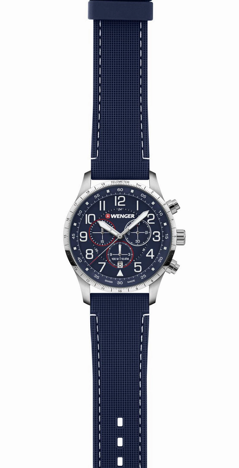 Wenger Watches Wenger Attitude Chrono Blue Watch