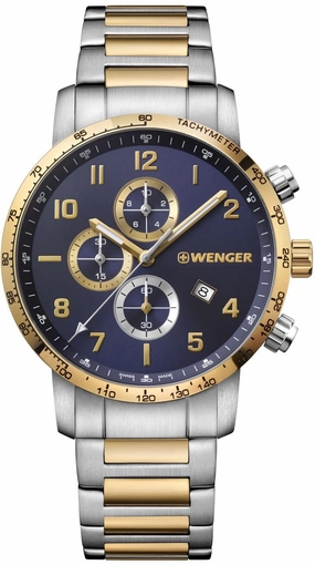 Wenger Watches Wenger Attitude Vertical Chrono Mens Watch