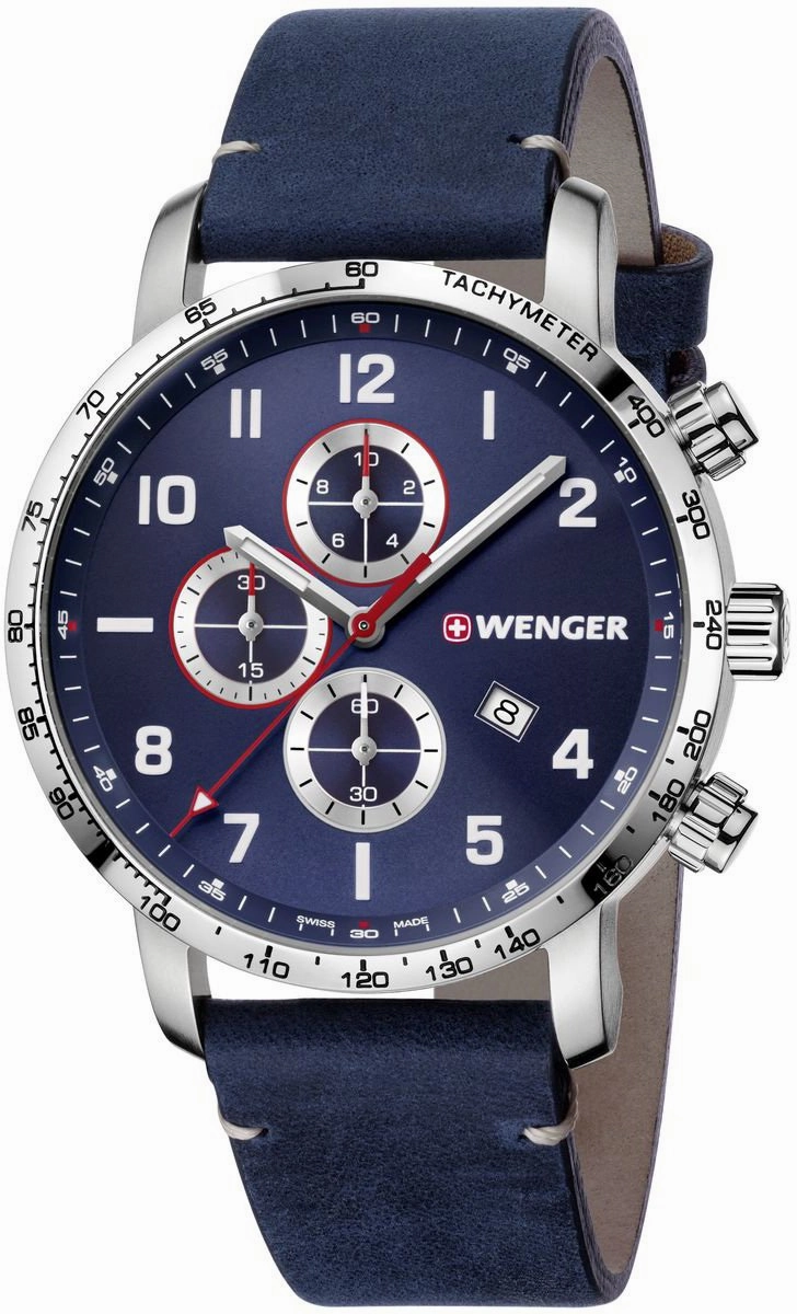 Wenger Watches Wenger Attitude Vertical Chrono Mens Watch