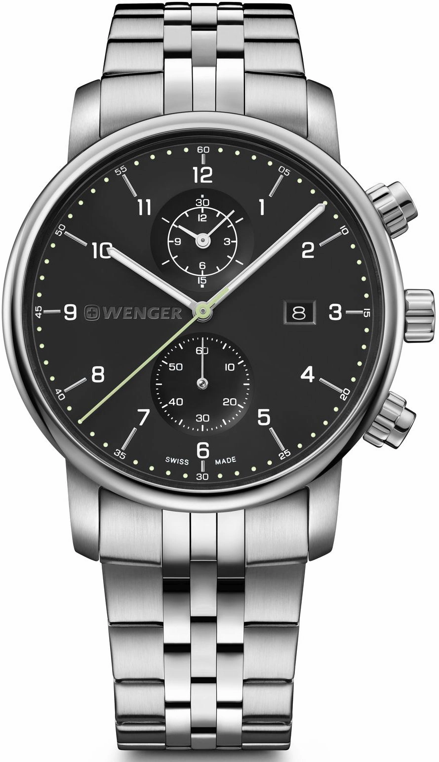 Wenger Watches Wenger Urban Classic Chrono Black Watch