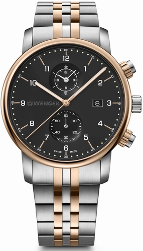 Wenger Watches Wenger Urban Classic Chrono Black Watch
