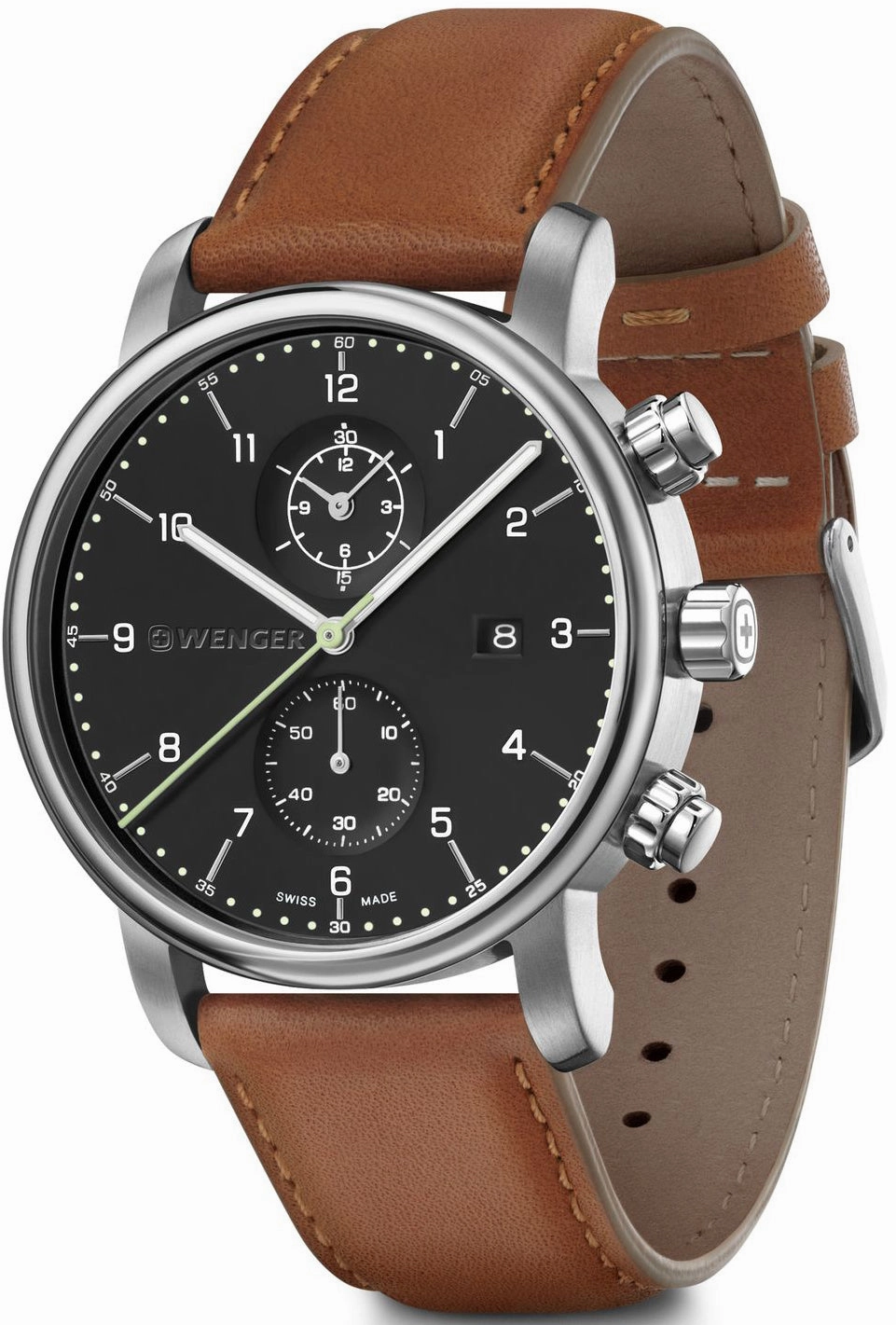 Wenger Watches Wenger Urban Classic Chrono Black Watch