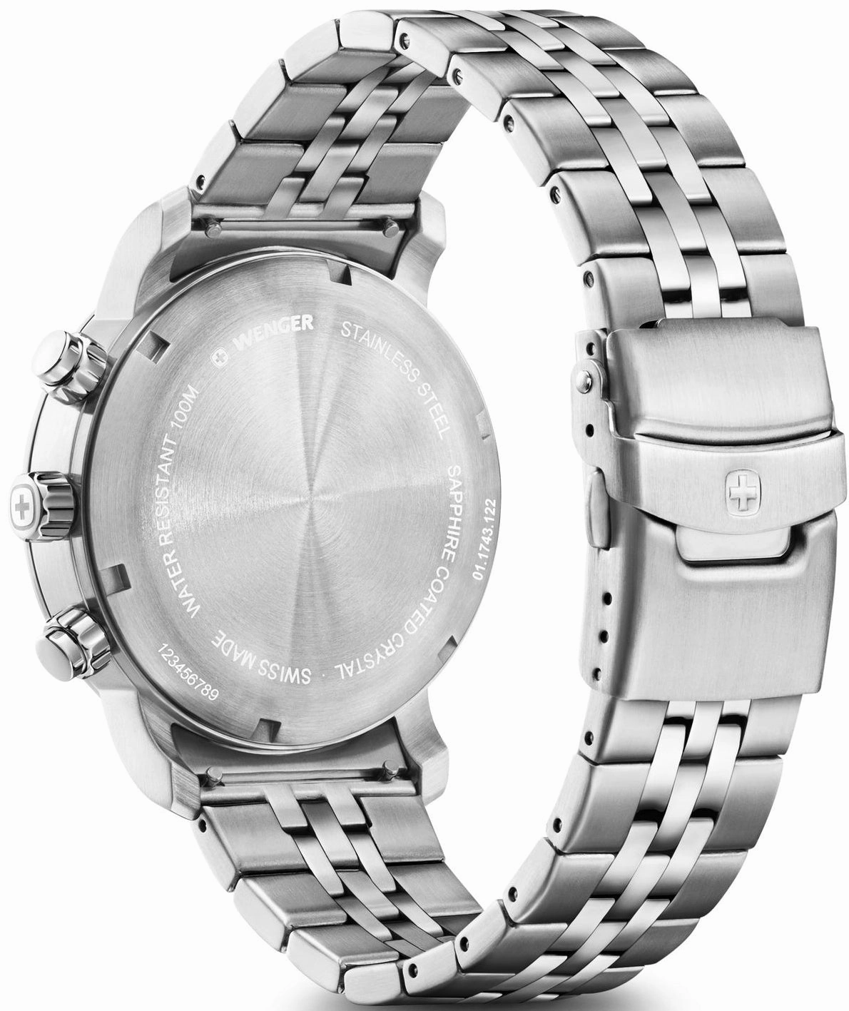 Wenger Watches Wenger Urban Classic Chrono Black Watch