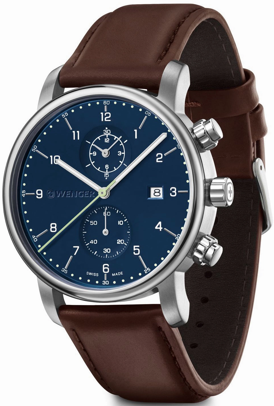 Wenger Watches Wenger Urban Classic Chrono Blue Watch