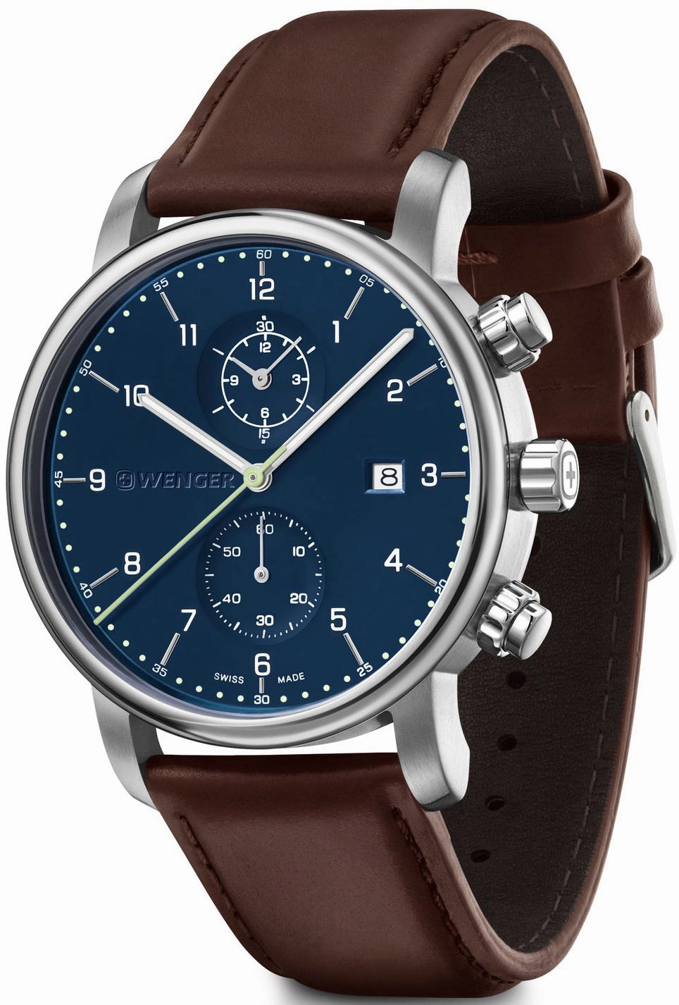 Wenger Watches Wenger Urban Classic Chrono Blue Watch