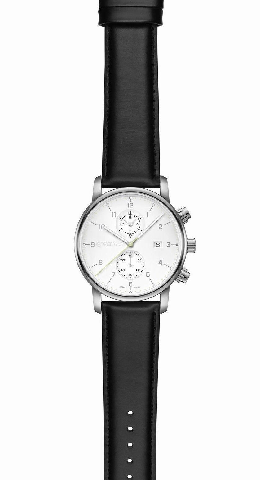 Wenger Watches Wenger Urban Classic Chrono White Watch