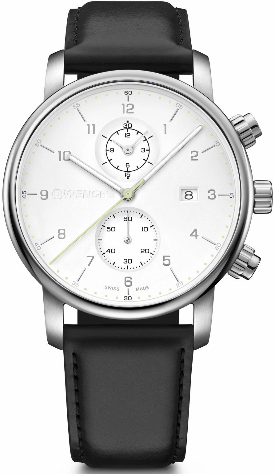 Wenger Watches Wenger Urban Classic Chrono White Watch
