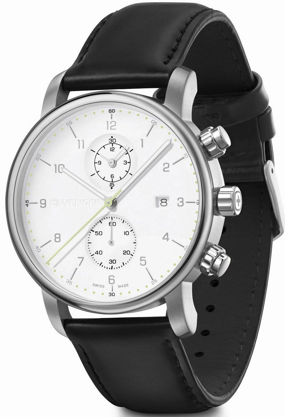 Wenger Watches Wenger Urban Classic Chrono White Watch