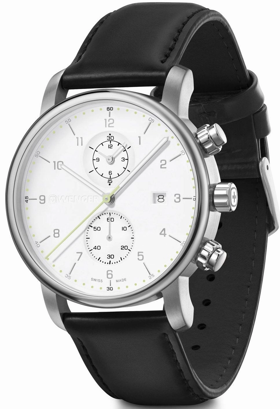 Wenger Watches Wenger Urban Classic Chrono White Watch
