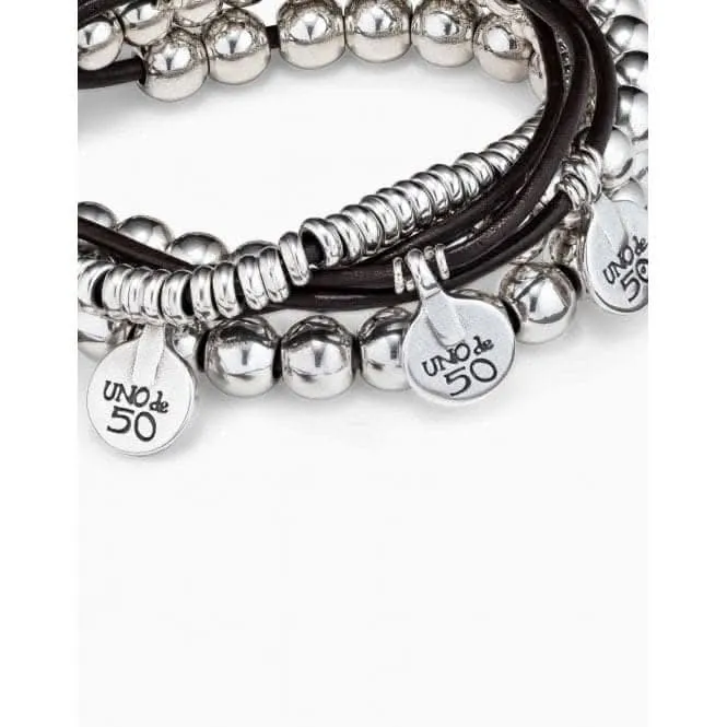 What A Mess! Silver Metal Bracelet Unode50 Jewelry And Accessories