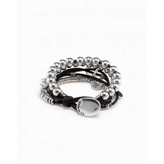 What A Mess! Silver Metal Bracelet Unode50 Jewelry And Accessories