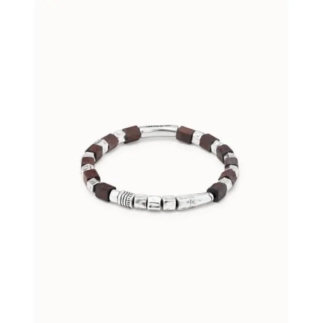Wooden Silver Wood Bracelet Unode50 Jewelry And Accessories