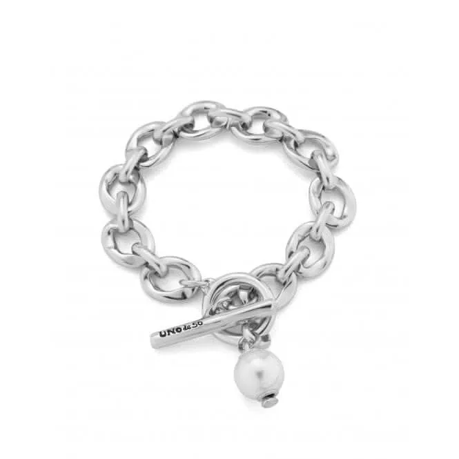 YOLO Medium Bracelet PUL2365BPLMTL0M Unode50 Jewelry And Accessories