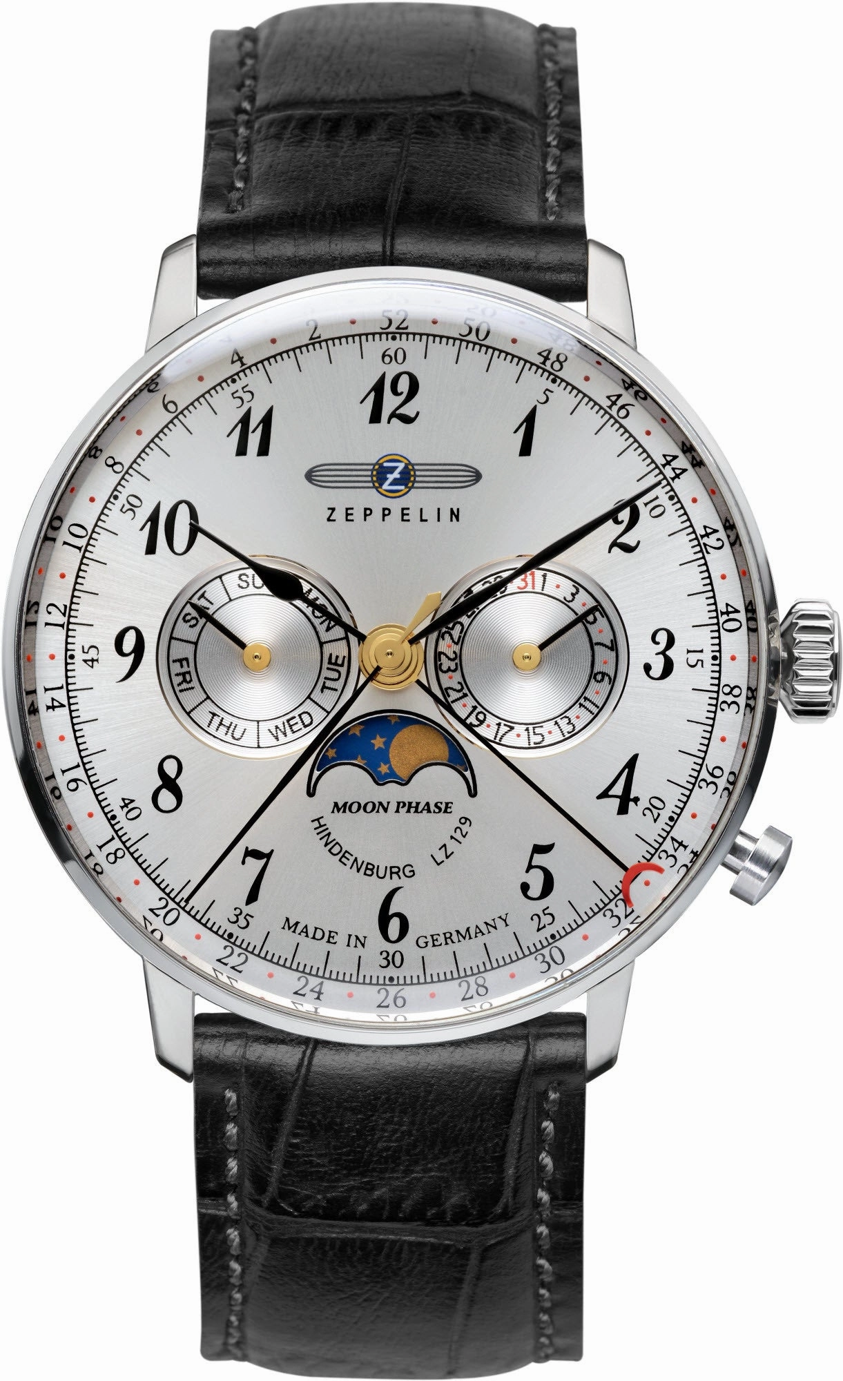 Zeppelin Watches Zeppelin LZ 129 Hindenburg Moonphase Mens Watch