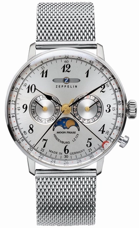 Zeppelin Watches Zeppelin LZ 129 Hindenburg Moonphase Mens Watch